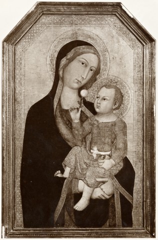 Anonimo — Vanni Andrea - sec. XIV - Madonna con Bambino — insieme